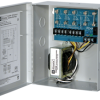 CCTV Power Supply, Output 24/28VAC 4 Amp, 4 Fused Outputs, Input: 115VAC, BC100 Enclosure