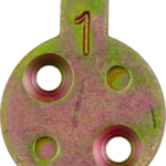 HS Adams Rite Mortise Cylinder Cam, Stake-On Style