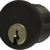 Twin Max 1-1/8in Mortise Cylinder, Yale Cam, (Sub-Assembled Without Sidebar) 624/US20A Dark Bronze/Clear Coat