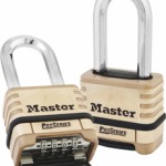 Carded Resettable Brass Padlock 2-1/16in