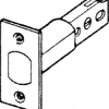 Deadbolt Assembly, D100/D200 Series, 2-3/8in Backset, 1in Throw, Square Front, 2-1/4in x 1in, Grade 1, 626/US26D Satin Chrome
