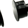 1in Diameter Recessed (Flush Mount) Magnetic Contact Switch Set, 3/4in Plus Wide Gap, 12in Leads, Closed Loop (N/O), Used for Steel Doors, UL Listed, Brown