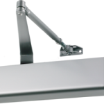 Surface Mount Door Closer SC81, Standard Arm, AL/SP28 Anodized Satin Aluminum