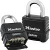 Carded Resettable Black Die-Cast Padlock