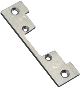 003588_L.png Faceplate Steel/Wood 1-1/4in x 4-7/8in, 630/US32D Satin Stainless Steel