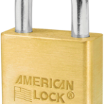 Brass Padlock 1-1/8in Shackle