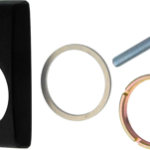 Cylinder Escutcheon Kit, 695/SP313 Anodized Dark Bronze