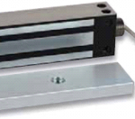 1200lbs GateMag with Remote Lock Status, 12/24VDC, Fail-Safe, 8-7/8in W x 2-1/2in H x 1-3/4in D, 630/US32D Brushed Stainless Steel