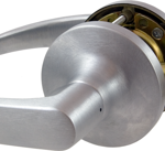 Passage Pacific Beach Lever Lock, 2-3/4in Backset, ANSI Strike, Grade 1, 626/US26D Satin Chrome
