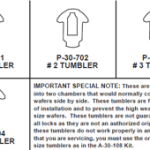 Toyota Keying Kit Wide Tumblers