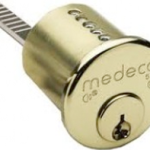 M3 Rim Cylinder 1-1/8in, DA Keyway, 6 Pin, Sub-Assembled, Less Slider, Bright Brass 05