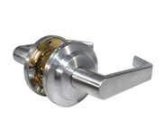 LSDA Grade 2 Passage Lever Providence Less Latch Satin Chrome L110 26D Ll