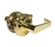 LSDA Grade 2 Passage Lever Providence Less Latch Bright Brass L110 3LL