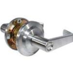 LSDA Grade 2 Privacy Lever Providence Less Latch Satin Chrome L120 26D Ll