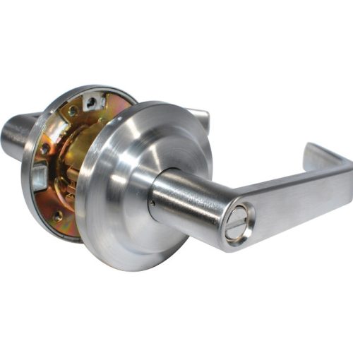 LSDA GRADE 2 PRIVACY LEVER PROVIDENCE LESS LATCH SATIN CHROME 005582 - L120 26D LL