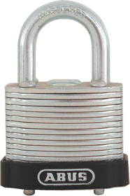 Laminated Steel 1-1/2in Wide, Shackle - 1/4in Diameter and 1in Vertical Clearance, Keyed Different, Carded