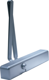 Parallel Arm Closer 25 Year Grade 1, 689/US28 Powder Coated Aluminum