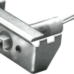 3/8in Recessed (Flush Mount) Tamper Switch, Adjustable Plunger 1/4in to 1/2in, 12in Leads, Clip Mounted, Closed Loop