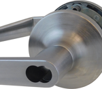 Storeroom Augusta Lever Lock, ICLC (6 Pin LFIC-Yale Large Format IC Prep, Less Core), 2-3/4 Backset, ANSI Strike, Grade 1, 626/US26D Satin Chrome