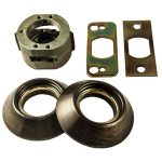 008704.jpg LORI DOUBLE CYLINDER DEADBOLT LESS CYLINDER, BOLT & FRONT - 4520 05 1 00 900