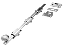 Dutch Door Bolt, 4-1/2in L x 5/8in Bolt W, 626/US26D Satin Chrome