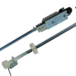 Header Bolt with Header Strike, for Inactive Door Leaf, Used with MS1850, MS1890 Series Deadlock, 7ft Door