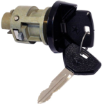 Chrysler Ignition 90-94 Black Push Lock