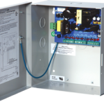 009592_L.png CCTV Power Supply 12VDC 5 Amp, (9) Class 2 Rated PTC Outputs, Input: 115VAC, BC100 Enclosure