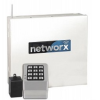 Networx Wireless Keypad and Control Panel, 12V Power Supply, Plug in AC Transformer, Powers up to 2 Readers, Backup Battery Included, 5,000 Users and Provide 35,000 Audit Trail, 626/US26D Satin Chrome