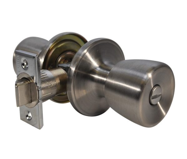 009708.jpg LSDA GRADE 3 PRIVACY KNOB TULIP STAINLESS STEEL 009708 - 02G32D
