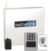 Networx Wireless Prox Reader and Keypad with Control Panel, 12V Power Supply, Plug in AC Transformer, Powers up to 2 Readers, Backup Battery Included, 5,000 Users and Provide 35,000 Audit Trail, 626/US26D Satin Chrome