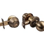 009839.jpg LSDA GRADE 3 DOUBLE COMBINATION KWIKSET BALL KNOB ANTIQUE BRASS 009839 - 35B5K KA20