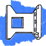 Extended Flush Bolt Guide, AL/SP28 Anodized Satin Aluminum