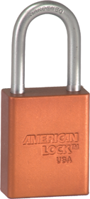 009950_L.png Safety Padlock 1-1/2in Shackle Orange Keyed Different