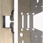 Electric Strike for Rim Exits, 12-24VAC/DC, Field Selectable FS or FSE, 1/2in Thick Plus 1/4in and 2 Each 1/16in Spacers, 9in x 1-3/4in, Satin Stainless