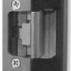 Electric Strike Standard Profile 1-3/16in D, Includes 3 Faceplates, 04, 08 and 14, 1-1/4in x 4-7/8in Square Corner, Field Selectable 12/24VACDC, 630/US32D Stainless Steel