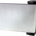 Push to Left Paddle, 628/US28 Aluminum Clear Anodized