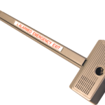 Delayed Egress Exit Alarm 15 Seconds, Hardwired with 9V Battery Back-up, Requires Rim Cylinder, Includes 10ft Cable, Door Cord 17in, 628/US28 Satin Aluminum