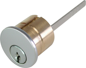 Rim Cylinder MXA2 Proprietary, No Keys, 626/US26D Satin Chrome