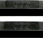 010317_L.png 4in Long Commercial Surface Mount Magnetic Contact Switch Set, Wide Gap Up to 3-1/4in, Hidden Terminals, Closed Loop (N/O), White