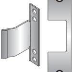 010694_L.png Faceplate 4-7/8in x 1-1/4in, Corbin Russwin Security Bolt and 1in Tubular Deadbolts, 630/US32D Stainless Steel