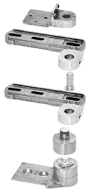 Offset Pivot Set 125lbs Aluminum Door - CRL / CR Laurence