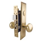 MARKS GRADE 1 MORTISE LOCK SCHLAGE C ENTRY BRIGHT BRASS - 9NY10A3
