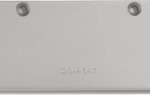 Mounting Plate, Push Side, for use with SC60A Series Closer, 689/SP28 Painted Aluminum