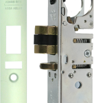 1-1/8in Backset Deadlatch - Standard Duty, 4902-01 Strike, Radius Faceplate, Right Hand or Left Hand Reverse, Handing is Field Reversible, 628/US28 Aluminum Clear Anodized