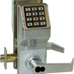 Trilogy T2 Keypad Cylindrical Standalone Lock, Schlage Full-Size Interchangeable Core Prep, 100 Users, No Audit or Scheduled Events, 626/US26D Satin Chrome