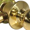 LSDA GRADE 2 ENTRY KNOB BALL SCHLAGE C BRIGHT BRASS 027946 - 100B3SC2-3/8