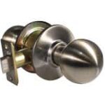 LSDA Grade 2 Passage Knob Ball 2-3/8" Antique Brass 110B5A2-3/8