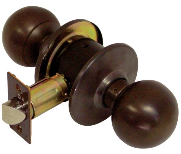 027961.jpg LSDA GRADE 2 PASSAGE KNOB BALL 2-3/4" DARK BRONZE 027961 - 110B10BE2-3/4