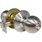 LSDA GRADE 2 PRIVACY KNOB BALL STAINLESS STEEL 027969 - 120B32D2-3/8